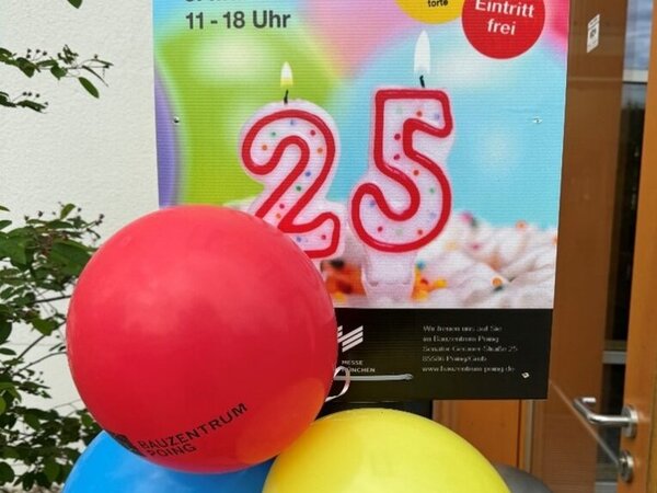 25. Jubiläum Bauzentrum Poing